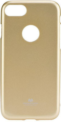 Mercury iJelly Silicone Back Cover Gold ()