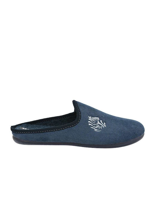 Papuci bărbați iarna Blue