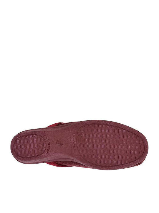 Papuci de Damă de Iarnă Burgundy