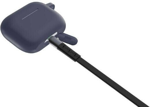Devia Θήκη Σιλικόνης με Γάντζο σε Ροζ χρώμα για Apple AirPods 3