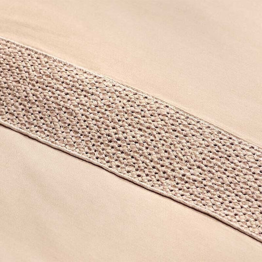 Hauz Bettlaken Super-Doppel 250x290cm. Rosa
