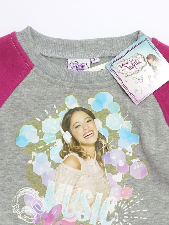 Disney Kids Blouse Long Sleeve Gray