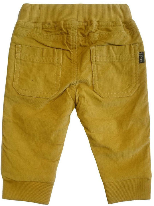 Brums Boys Fabric Trouser Yellow