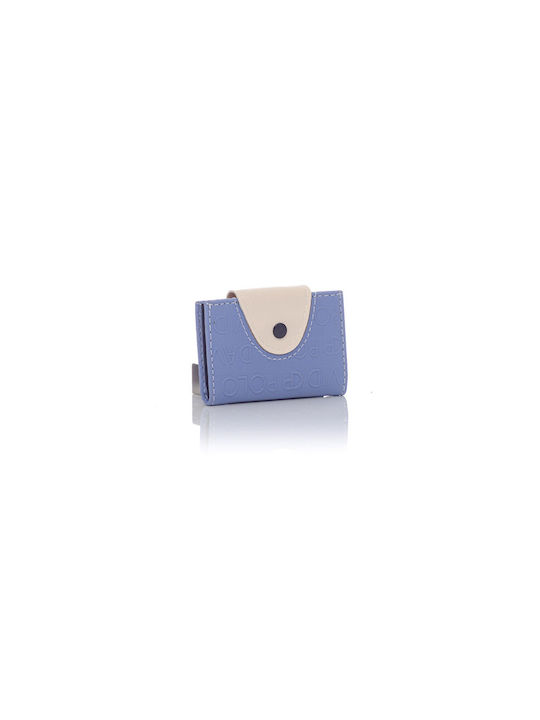 David Polo Small Women's Wallet Cards Blue