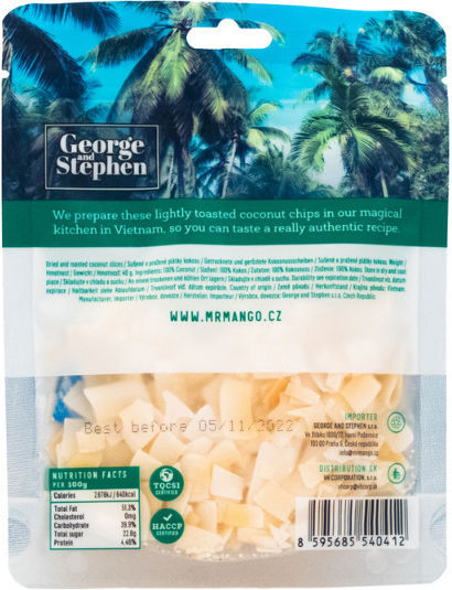 George & Stephen George Stephen Mr Органичен продукт Ядки Без захар 40гр