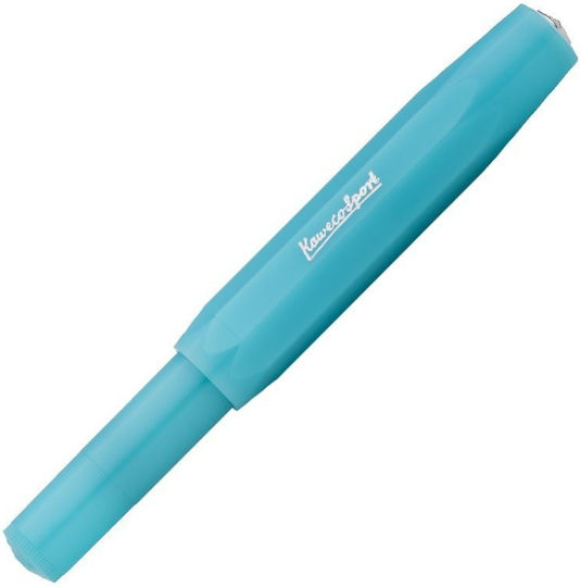 Kaweco Frosted Sport Blueberry Stilou Foarte larg 1mm Albastru