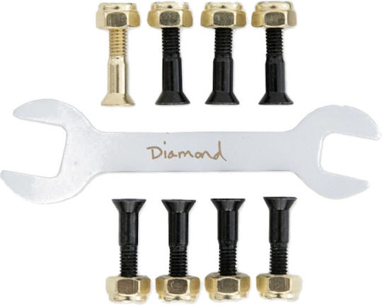 Diamond Supply Diamond Felipe Gustavo Pro Hardware 7/8" Screws & Nuts Skateboard