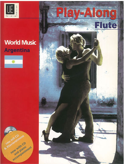Universal Edition Play-along Flute World Music Argentina Sheet Music for Wind Instruments + CD