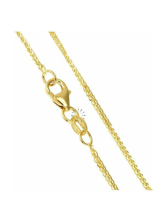 Savvidis Gold Kreuz 14K mit Kette