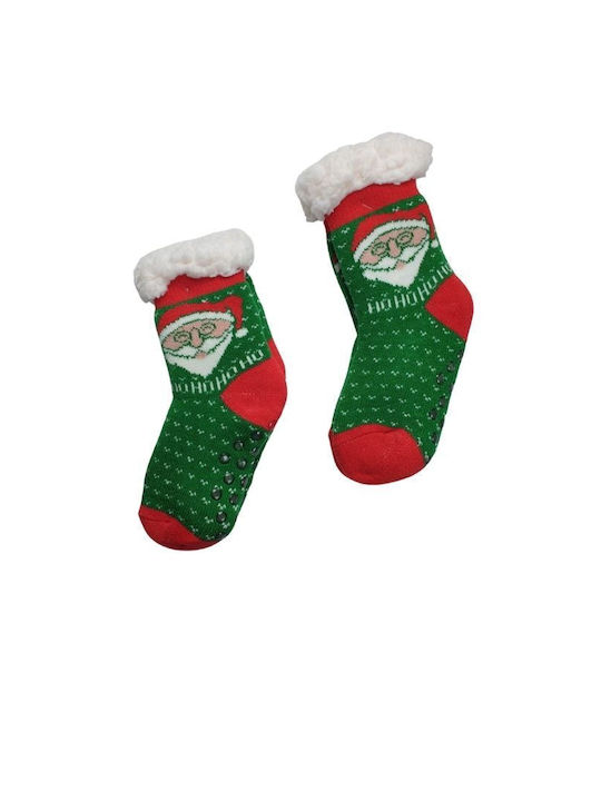 Senses Christmas Socks Green