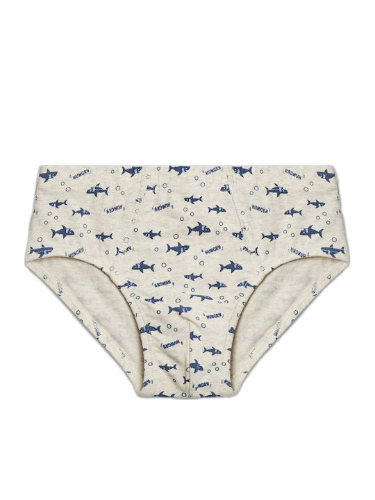 Ysabel Mora Set of Kids' Briefs Light Blue 2pcs