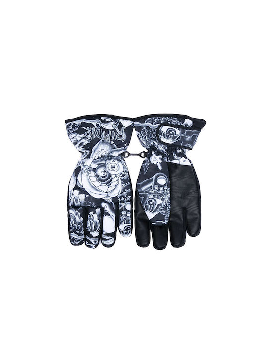 Rip N Dip Men's Ski & Snowboard Gloves Colorful
