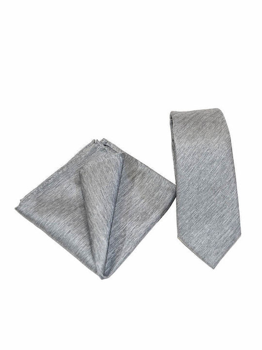 Leonardo Uomo Men's Tie Printed Gray