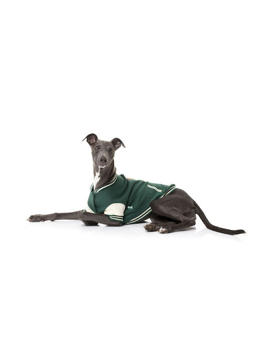 Fuzzyard Green Dog Coat Large with 70cm Back Length