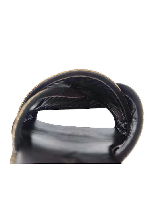 Sandale Casual Damă de Piele Negru