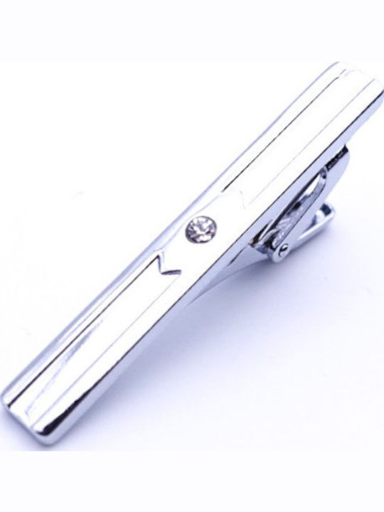 Legend Accessories Krawattenklammer aus Metallisch Silber