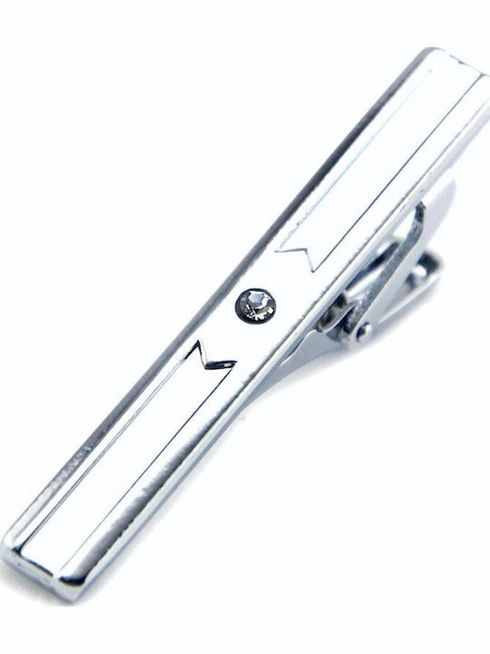 Legend Accessories Krawattenklammer aus Metallisch Silber