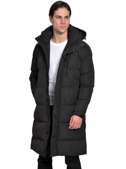 Vainas Herren Winter Jacke Puffer Schwarz