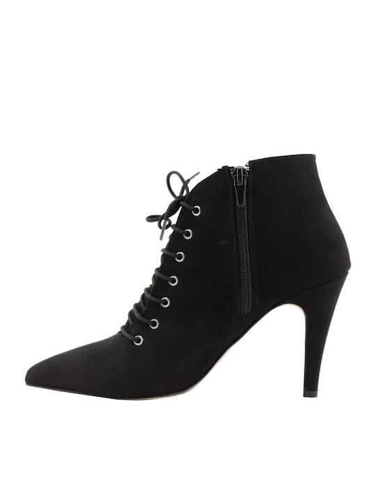 Stefania Women's Suede Boots Black