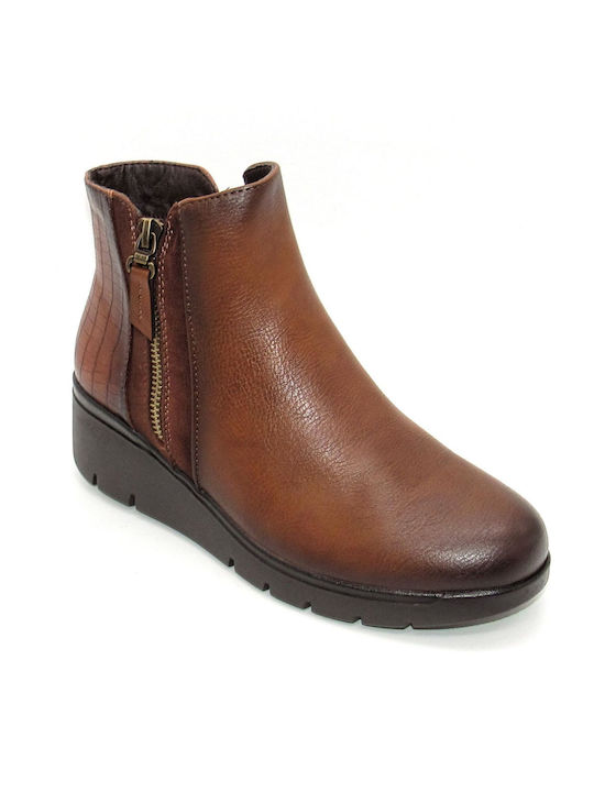 Via Dos Women's Boots Tabac Brown