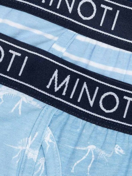 Minoti Παιδικό Σετ με Μποξεράκια Μπλε 3τμχ