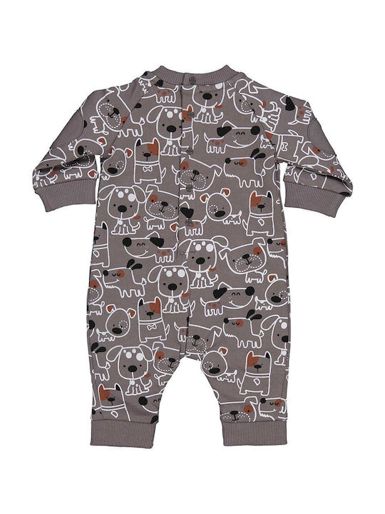 Birba Trybeyond Set Baby Strampler Langärmliges Gray