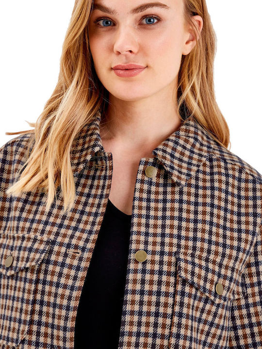 Women's Checked Overshirt