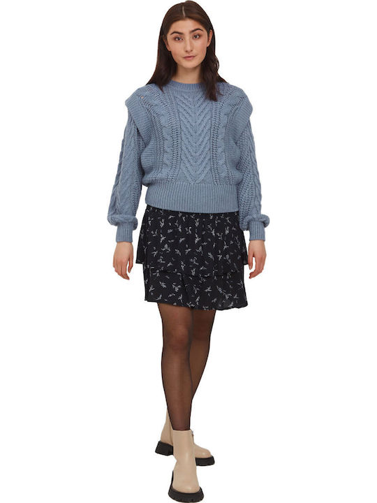 Women's Long Sleeve Sweater Blue