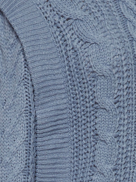 Women's Long Sleeve Sweater Blue