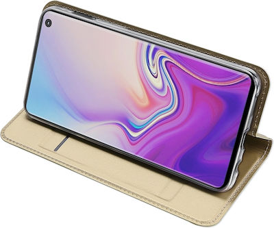 Dux Ducis Skin Pro Synthetic Leather Book Gold (Galaxy S10e)