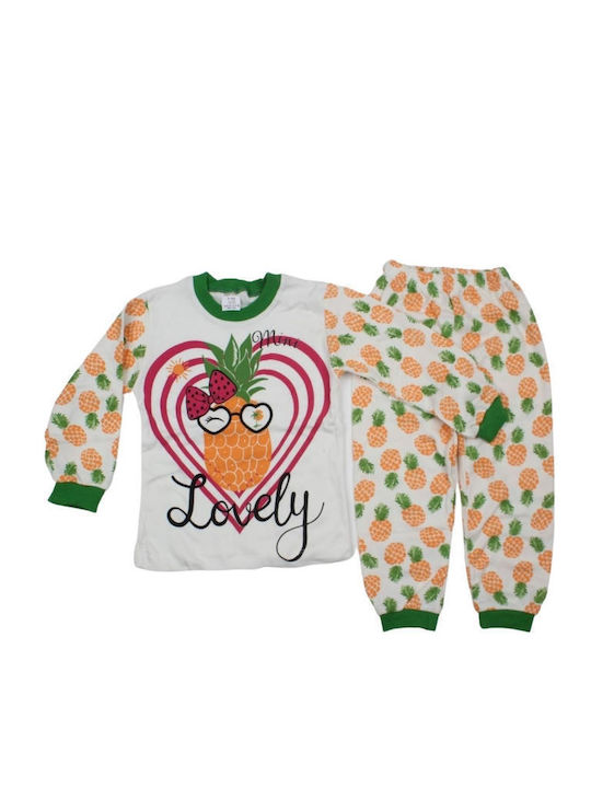 Supermini Kids Pyjamas Winter Cotton GREEN