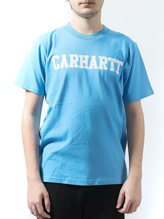 Carhartt Ανδρικό T-shirt Κοντομάνικο Γαλάζιο