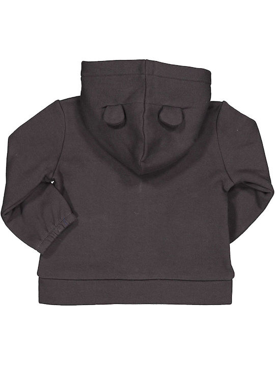 Birba Trybeyond Kids Cardigan with Hood Gray