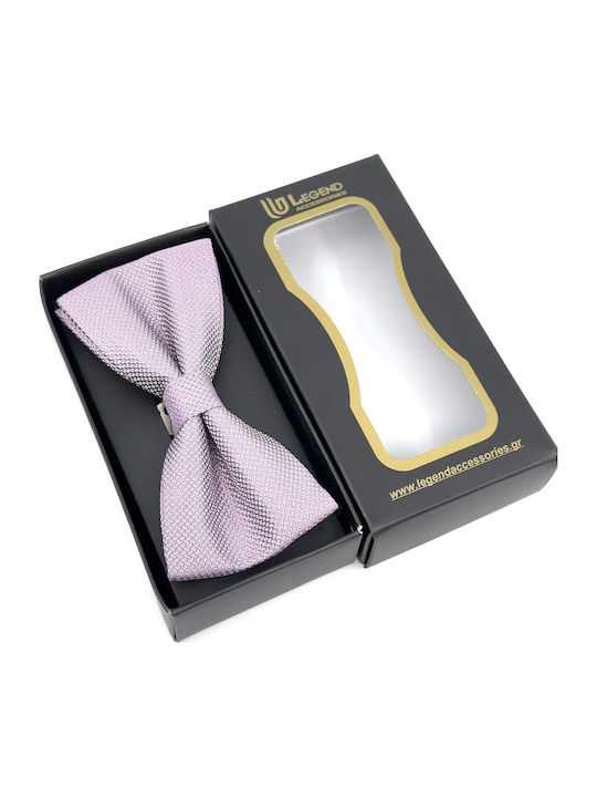 Legend Accessories Bow Tie Set with Pochette Purple