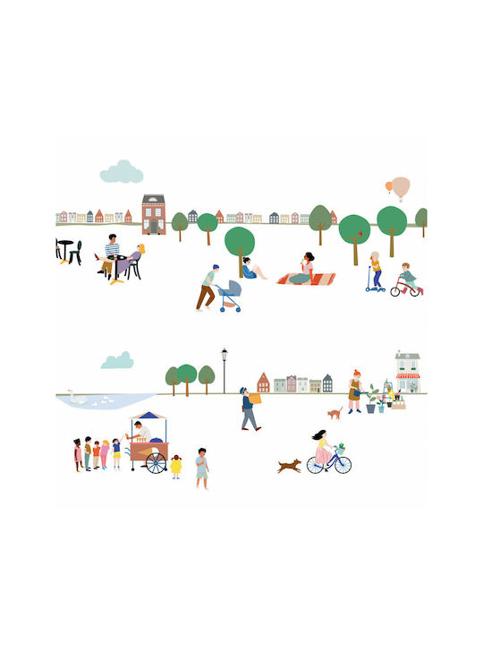 Mimi'lou Kids Wall Sticker Mon Village