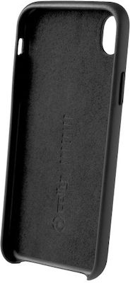 Celly Superior Silicone Back Cover Black (iPhone XR)