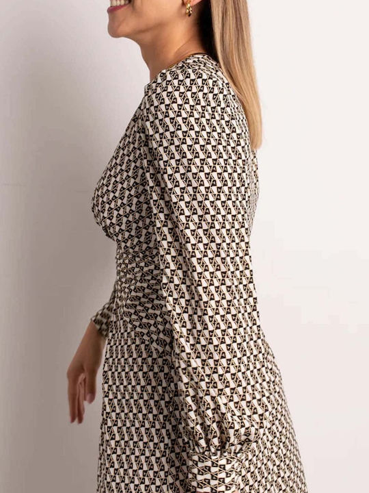 Midi Rochie Bej