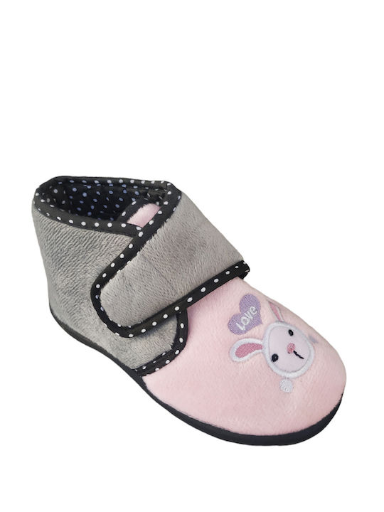 SmartKids Kids Slippers Boots Pink