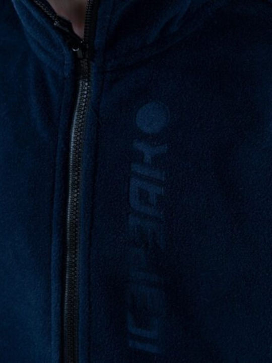 Αθλητική Παιδική Ζακέτα Fleece Μαύρη