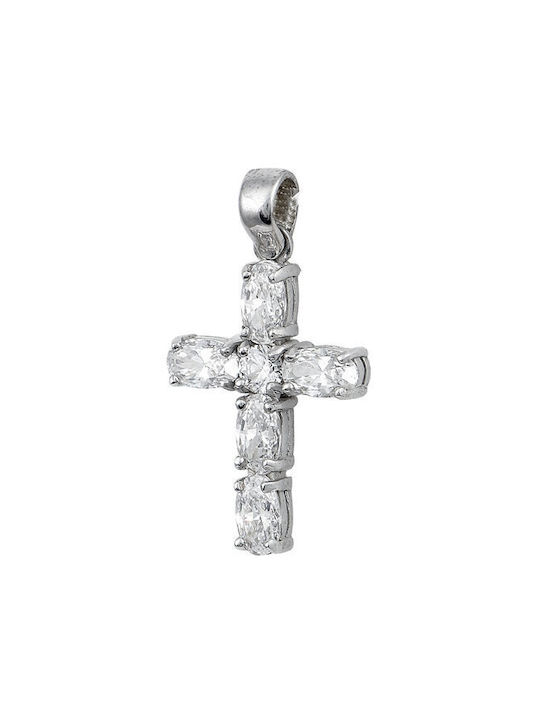 Savvidis Gold Kreuz 14K mit Kette