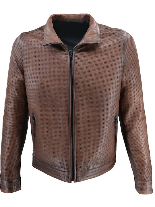 Leather Jacket Brown