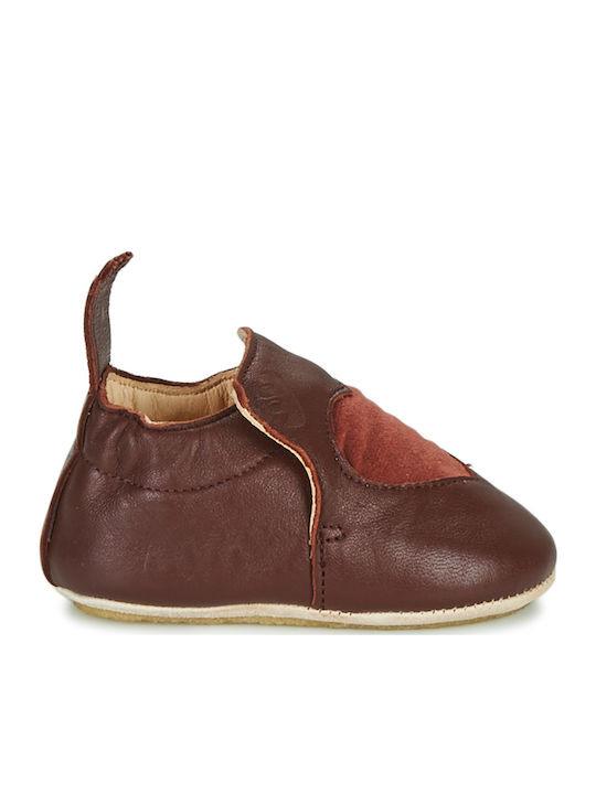 Easy Peasy Baby Ballerinas Burgundy Blublu Coeur