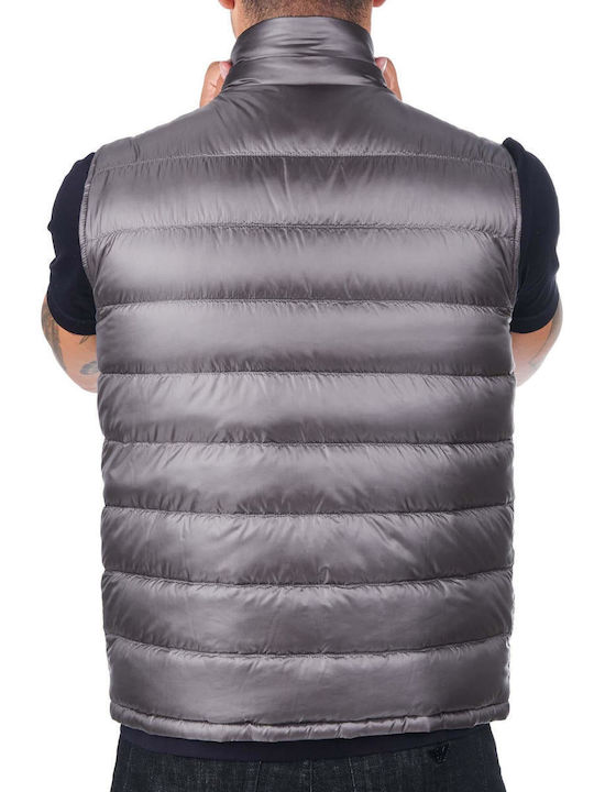 Herno Men's Sleeveless Puffer Jacket Gray