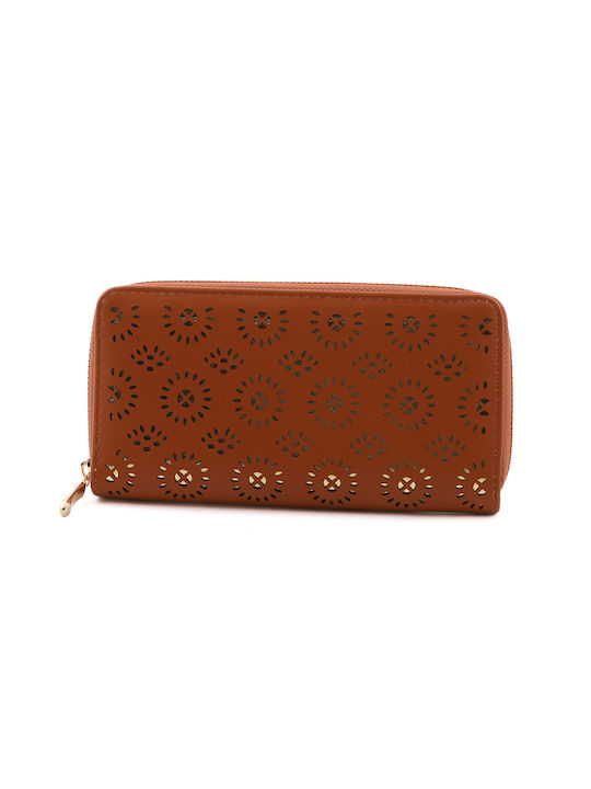 Voi & Noi Large Women's Wallet Tabac Brown