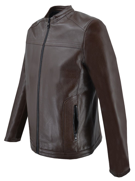 Leather Jacket Brown