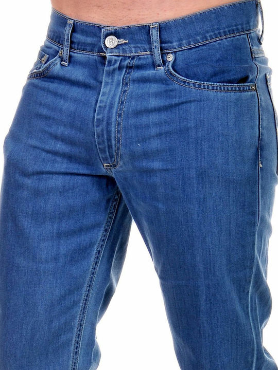 Red Rock Men's Jeans Pants in Straight Line Blue