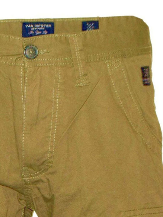 Van Hipster Men's Shorts Cargo Brown