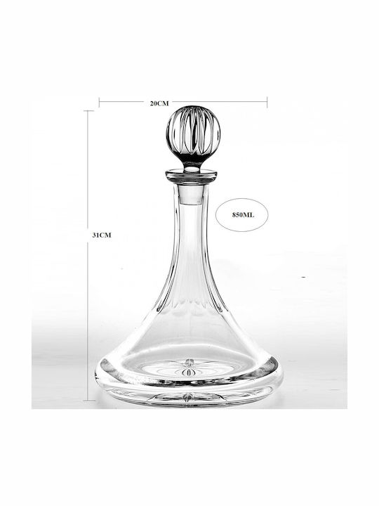 Novaker Decantor De Nuntă Din Cristal KM400