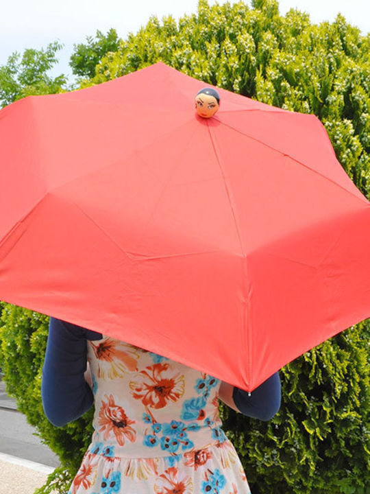 Pylones Regenschirm Kompakt Rot