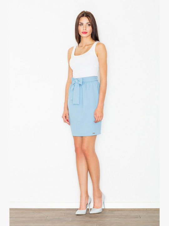 Figl Pencil Midi Skirt in Blue color